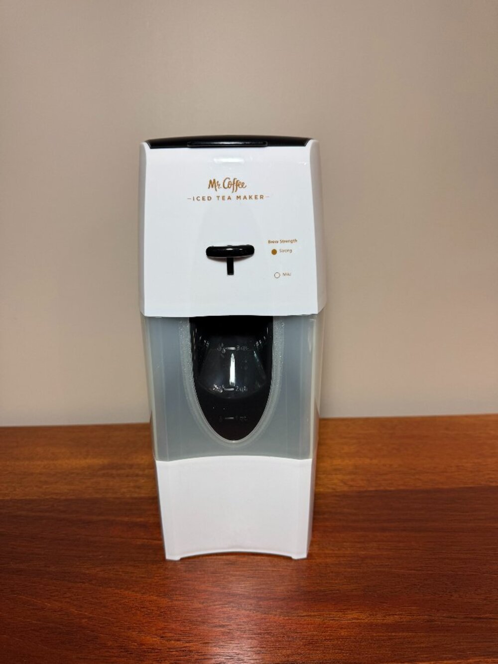 Mr Coffee Fresh Tea 3 Quart Iced Ice Tea Maker Black TM75BK - No pitcher